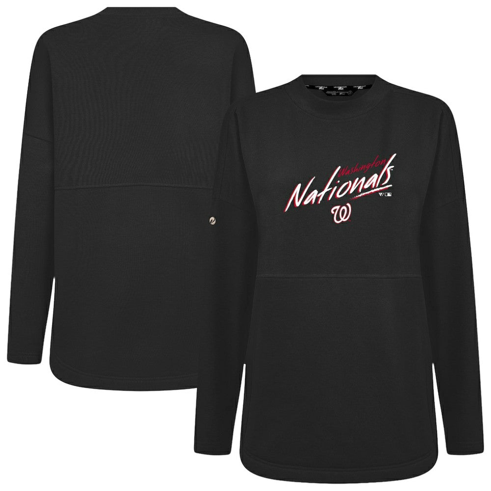 Washington Nationals Levelwear Women's Oversized Beaudry Sizzle Top | MLB Sale