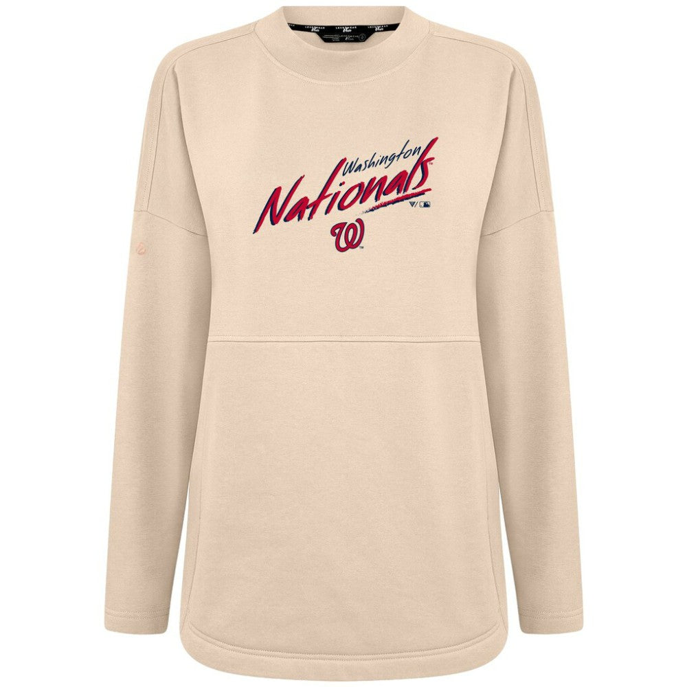 Washington Nationals Levelwear Women's Oversized Beaudry Sizzle Top | MLB For sale