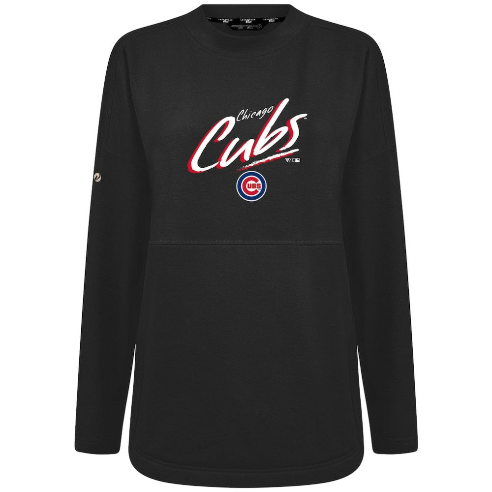 Chicago Cubs Levelwear Women's Oversized Beaudry Sizzle Top | MLB Discount