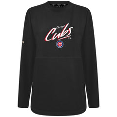 Chicago Cubs Levelwear Women's Oversized Beaudry Sizzle Top | MLB Discount