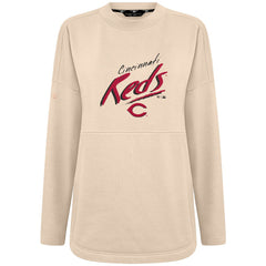 Cincinnati Reds Levelwear Women's Oversized Beaudry Sizzle Top | MLB US