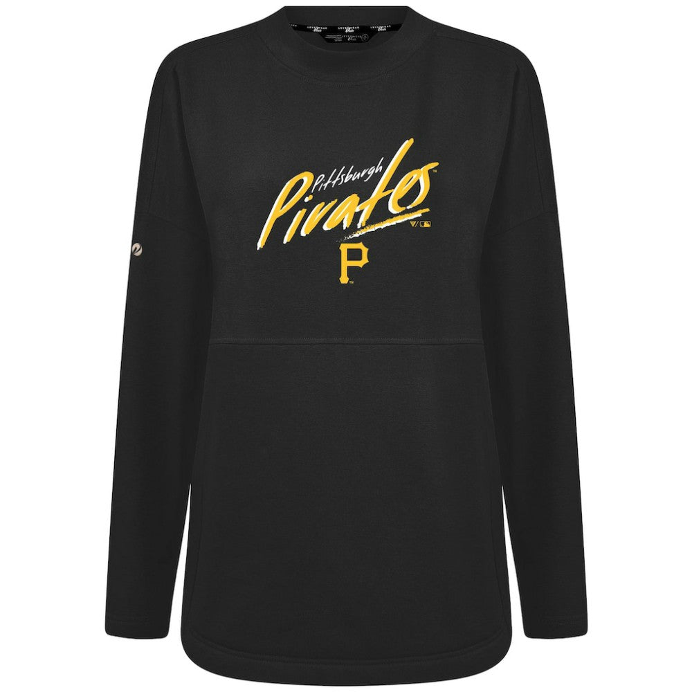 Pittsburgh Pirates Levelwear Women's Oversized Beaudry Sizzle Top | MLB US