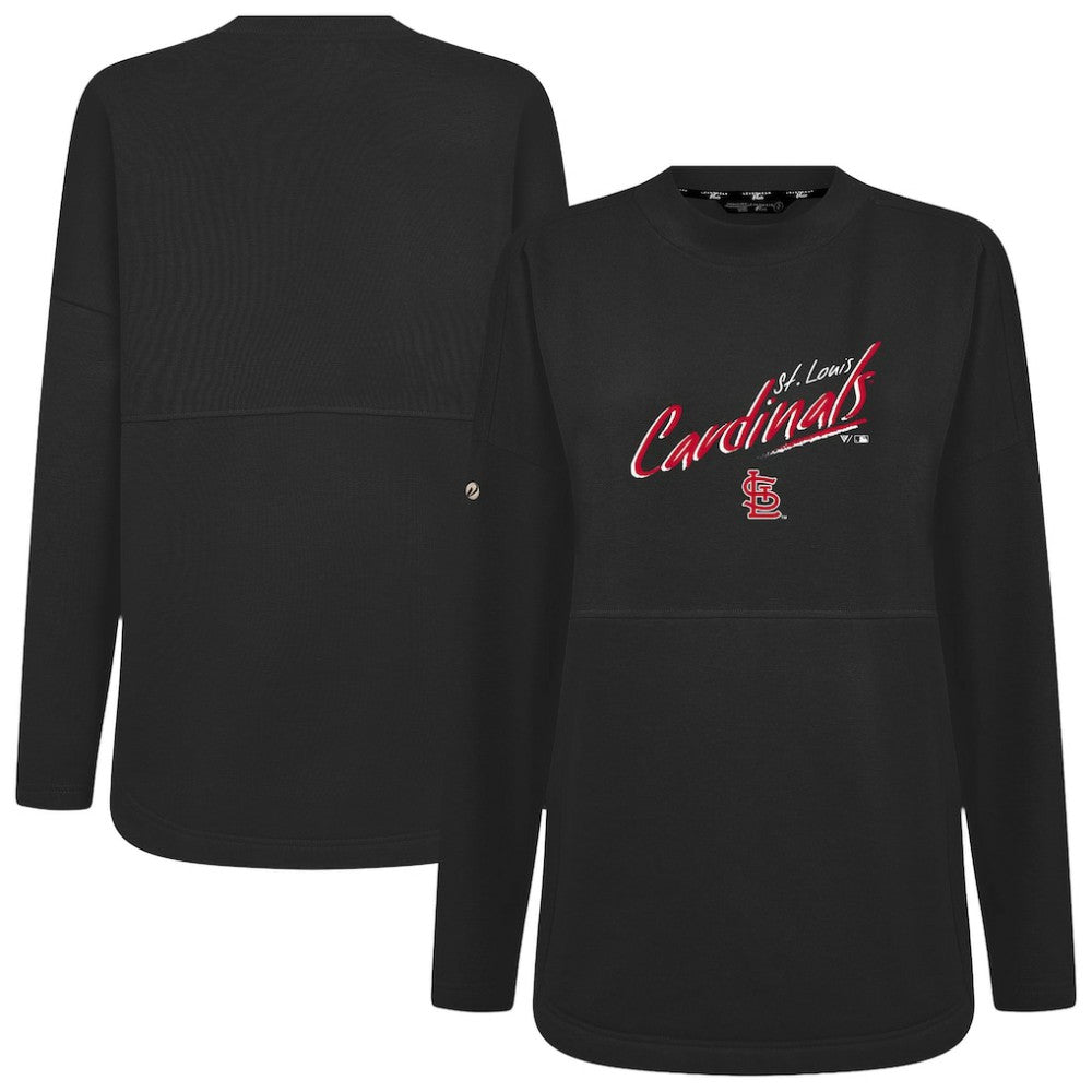 St. Louis Cardinals Levelwear Women's Oversized Beaudry Sizzle Top | MLB Online