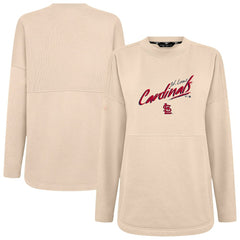 St. Louis Cardinals Levelwear Women's Oversized Beaudry Sizzle Top | MLB Shop