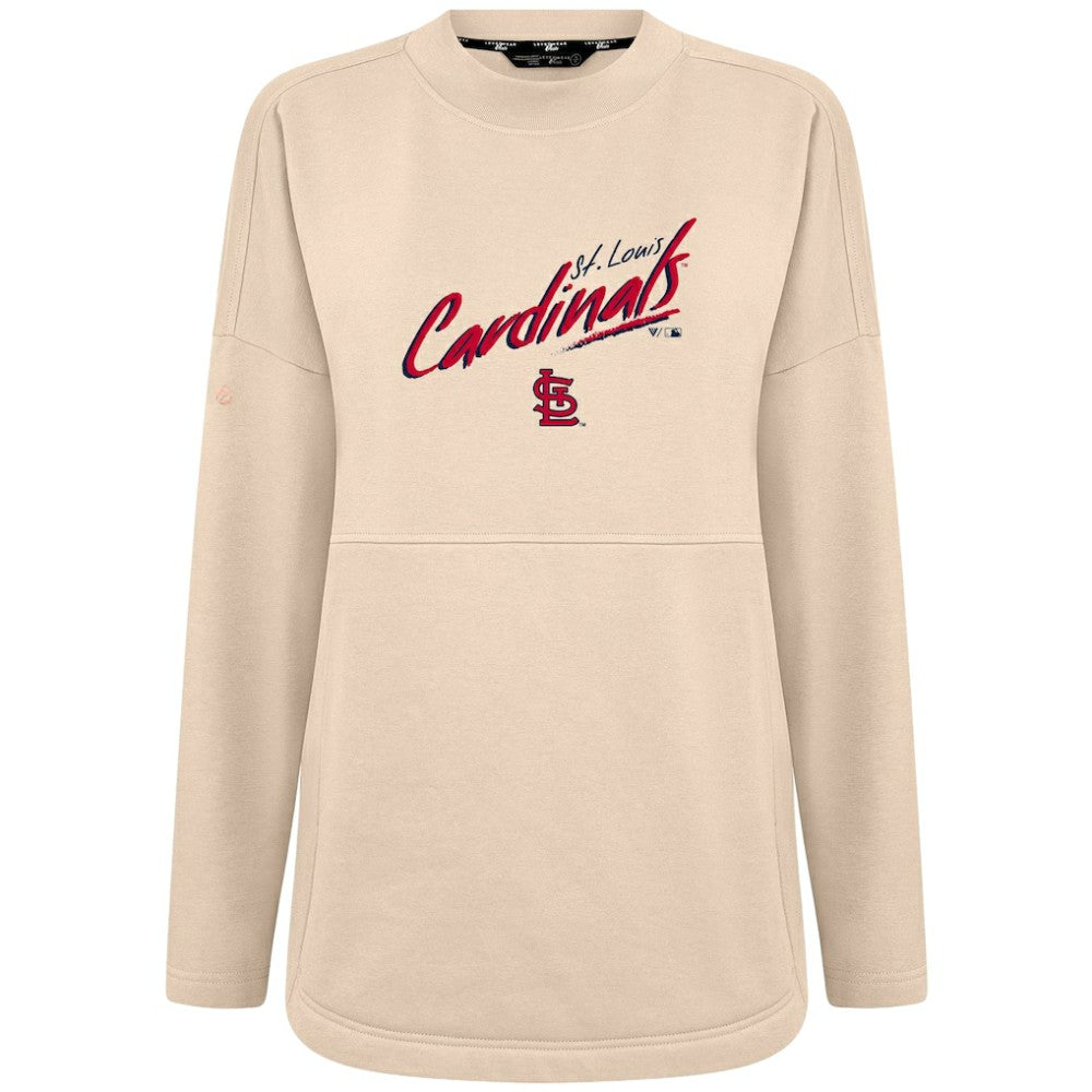 St. Louis Cardinals Levelwear Women's Oversized Beaudry Sizzle Top | MLB Shop