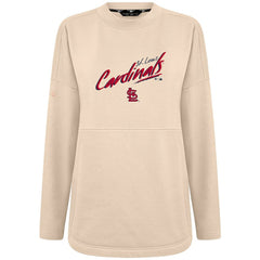 St. Louis Cardinals Levelwear Women's Oversized Beaudry Sizzle Top | MLB Shop
