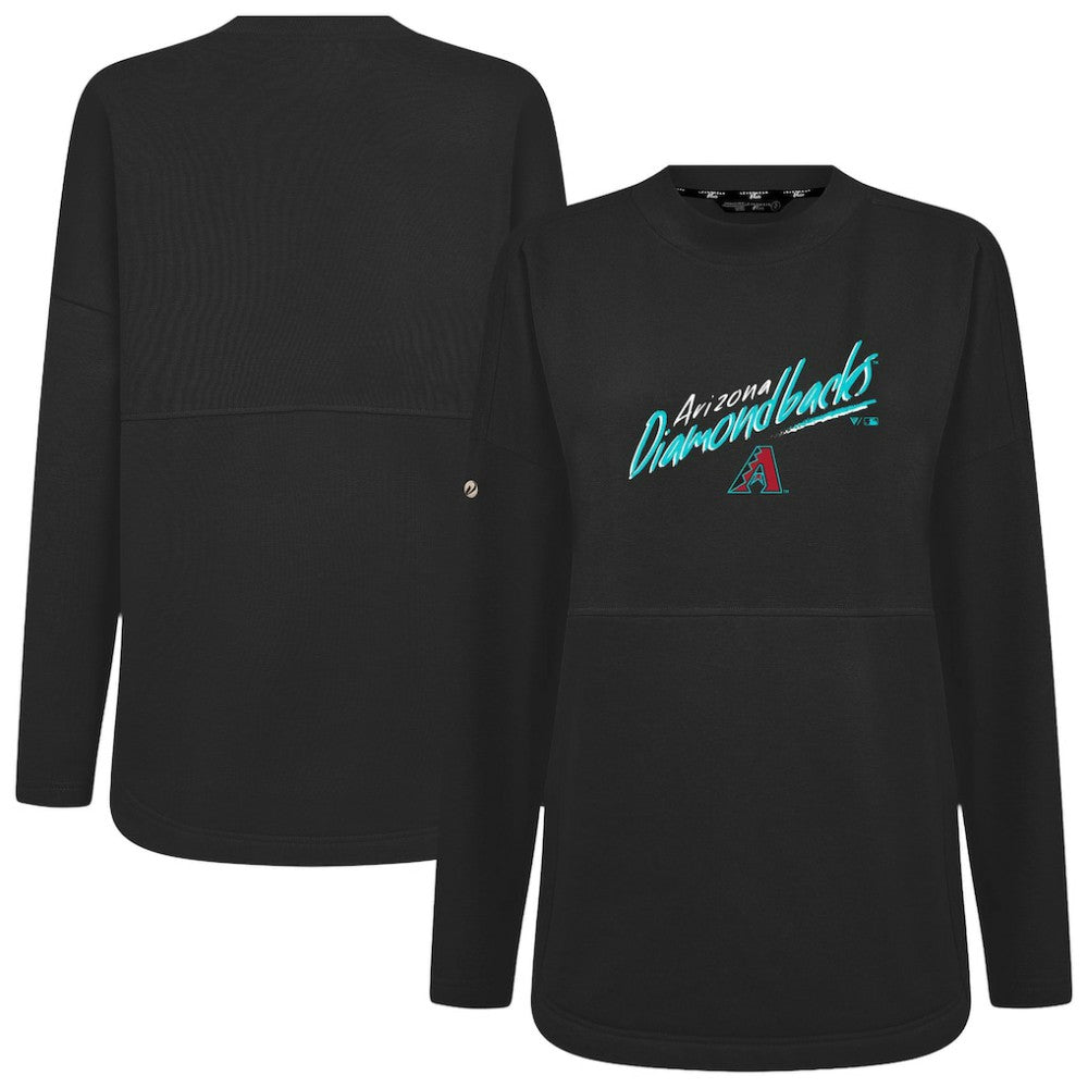 Arizona Diamondbacks Levelwear Women's Oversized Beaudry Sizzle Top | MLB New