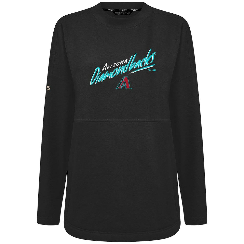 Arizona Diamondbacks Levelwear Women's Oversized Beaudry Sizzle Top | MLB New