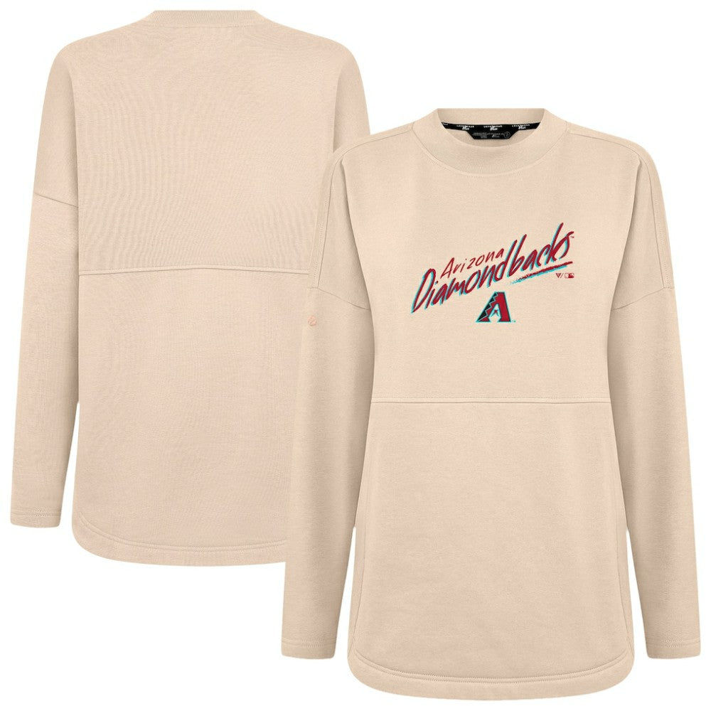Arizona Diamondbacks Levelwear Women's Oversized Beaudry Sizzle Top | MLB Outlet