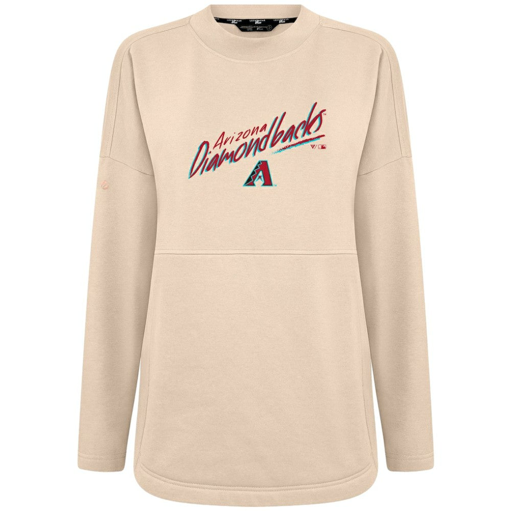 Arizona Diamondbacks Levelwear Women's Oversized Beaudry Sizzle Top | MLB Outlet