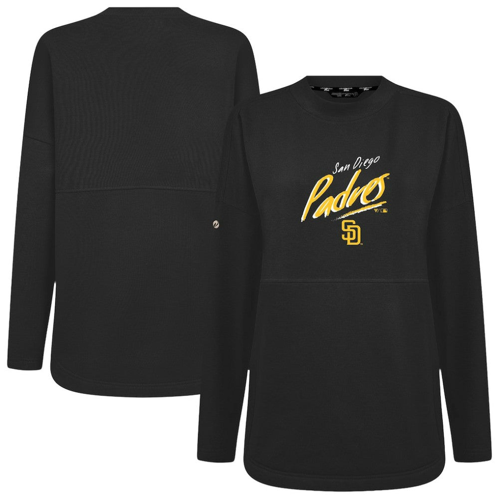 San Diego Padres Levelwear Women's Oversized Beaudry Sizzle Top | MLB New