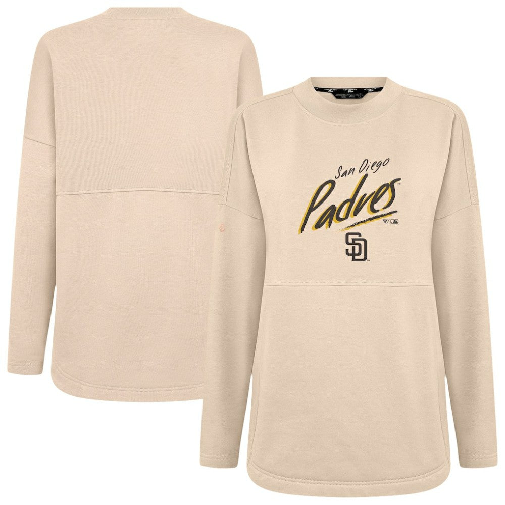 San Diego Padres Levelwear Women's Oversized Beaudry Sizzle Top | MLB On Sale