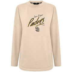 San Diego Padres Levelwear Women's Oversized Beaudry Sizzle Top | MLB On Sale