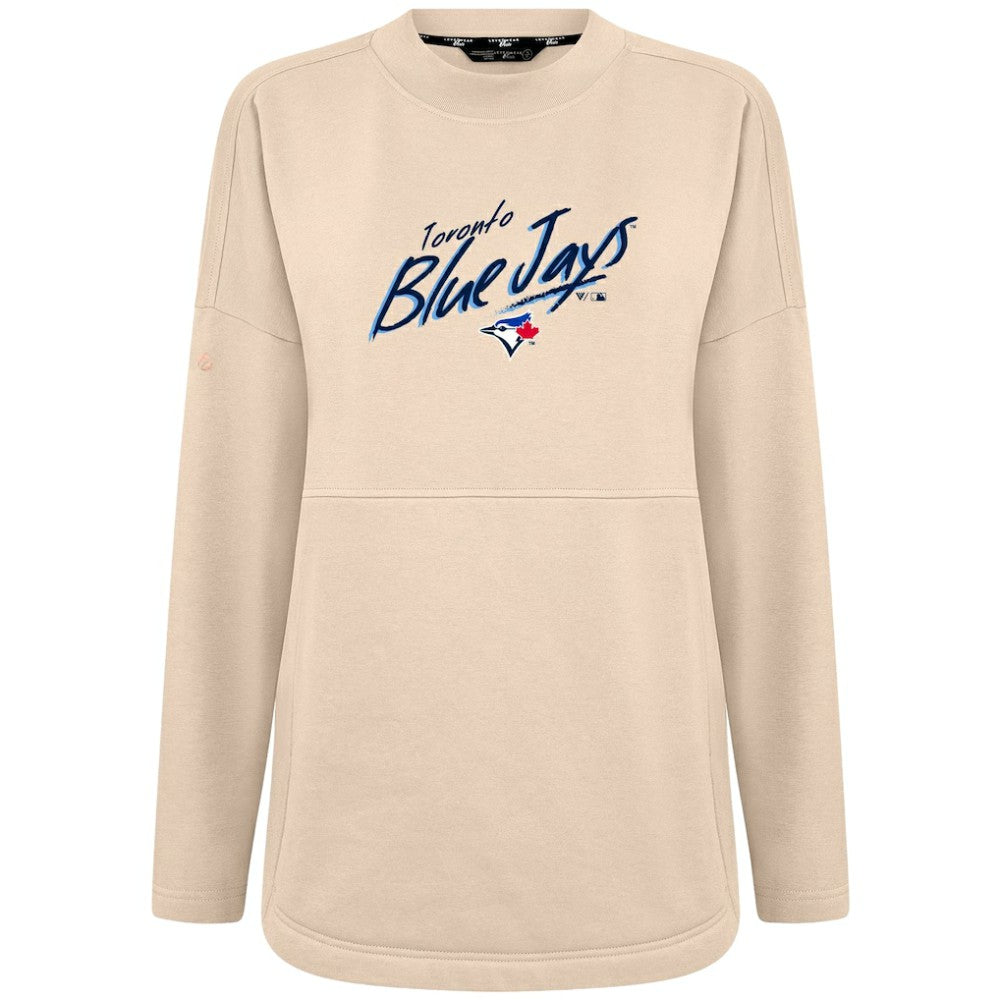 Toronto Blue Jays Levelwear Women's Oversized Beaudry Sizzle Top | MLB Discount