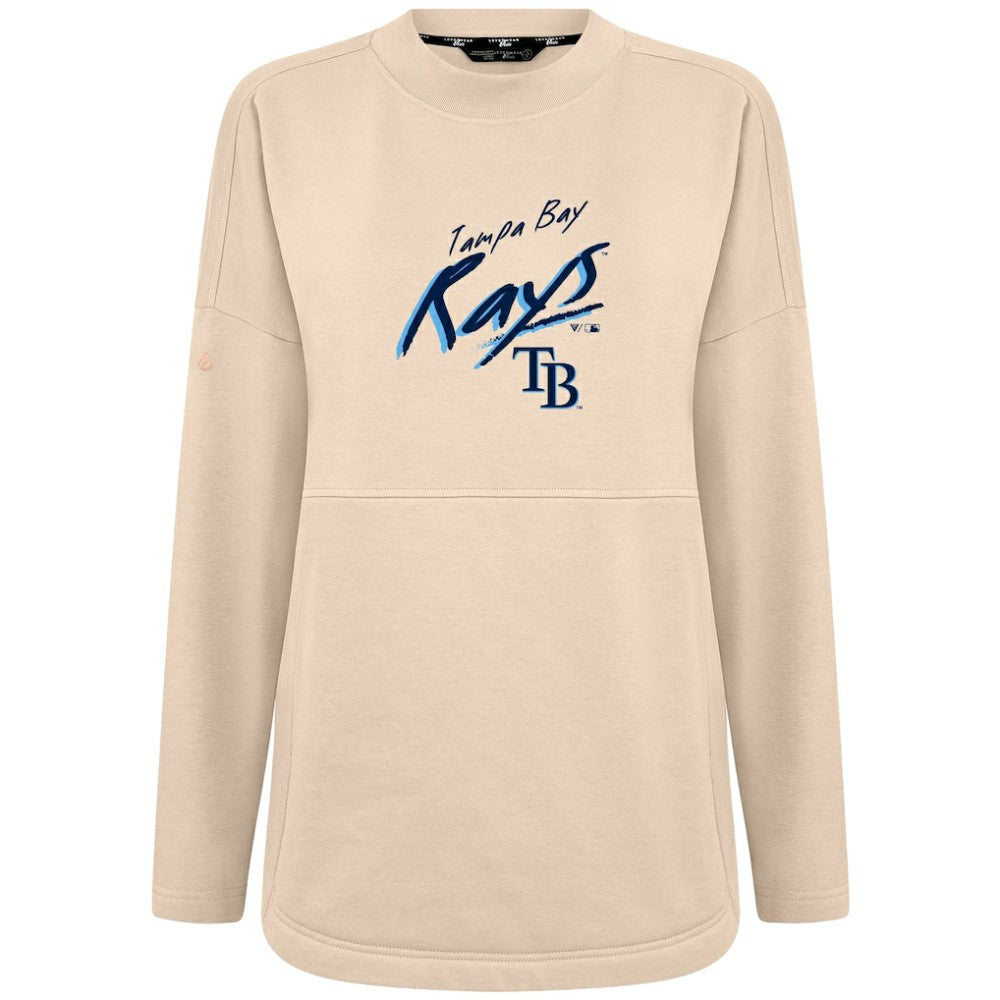 Tampa Bay Rays Levelwear Women's Oversized Beaudry Sizzle Top | MLB Outlet