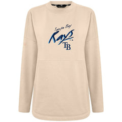Tampa Bay Rays Levelwear Women's Oversized Beaudry Sizzle Top | MLB Outlet
