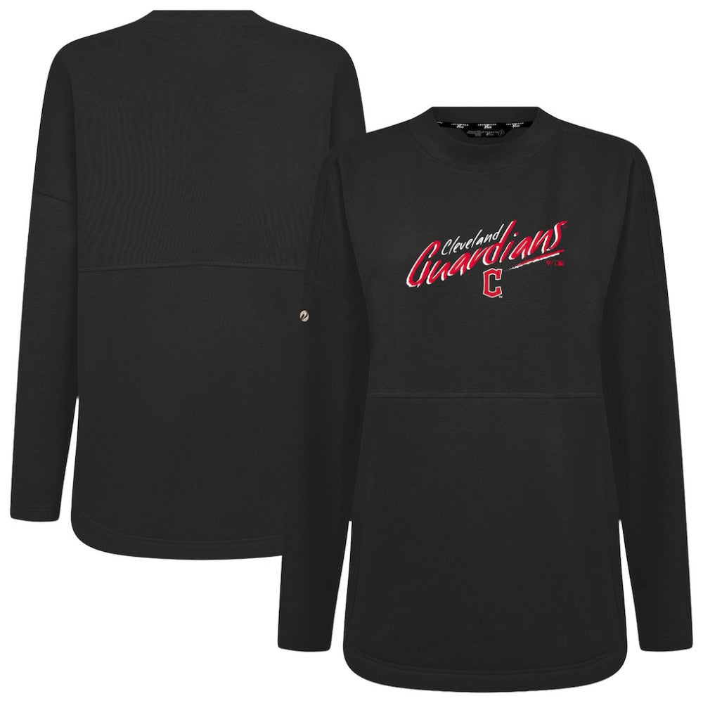 Cleveland Guardians Levelwear Women's Oversized Beaudry Sizzle Top | MLB Shop