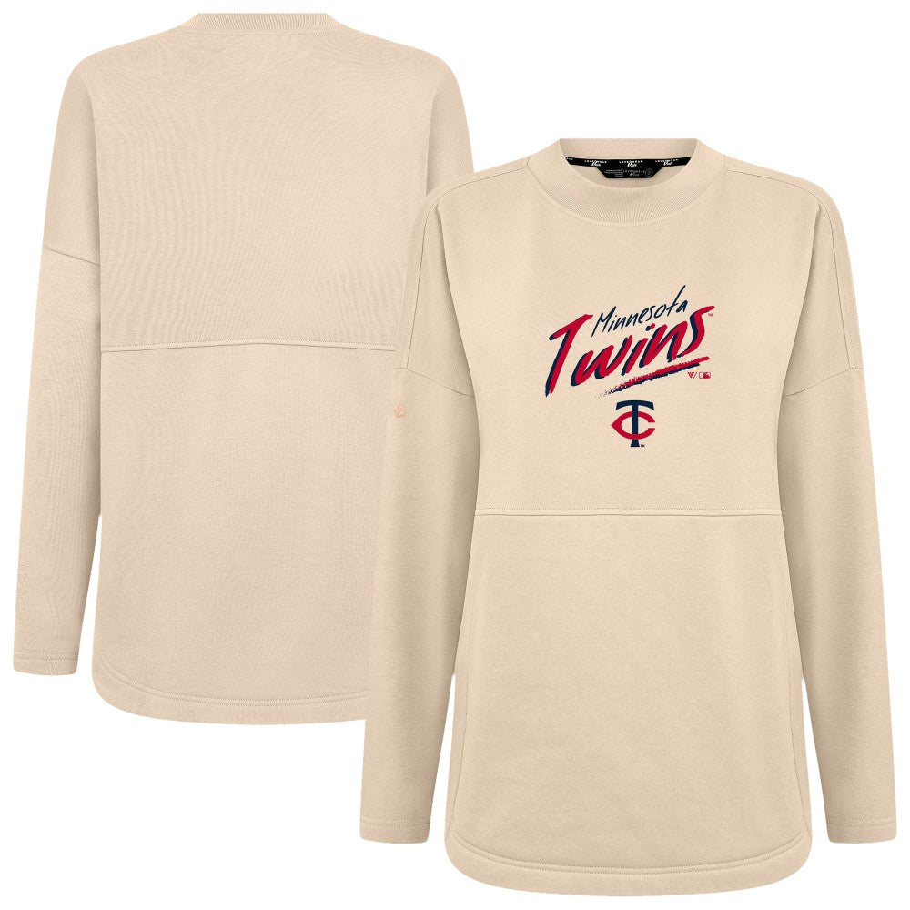 Minnesota Twins Levelwear Women's Oversized Beaudry Sizzle Top | MLB On Sale