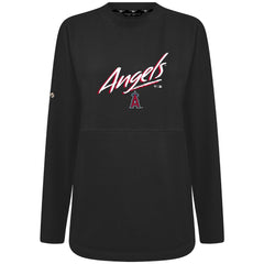 Los Angeles Angels Levelwear Women's Oversized Beaudry Sizzle Top | MLB Outlet