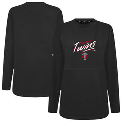 Minnesota Twins Levelwear Women's Oversized Beaudry Sizzle Top | MLB Discount