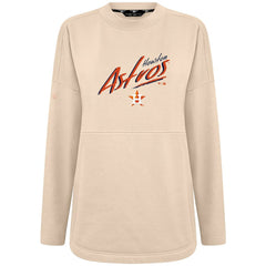 Houston Astros Levelwear Women's Oversized Beaudry Sizzle Top | MLB On Sale