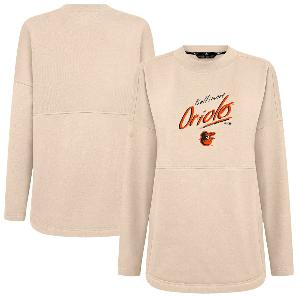 Baltimore Orioles Levelwear Women's Oversized Beaudry Sizzle Top | MLB On Sale