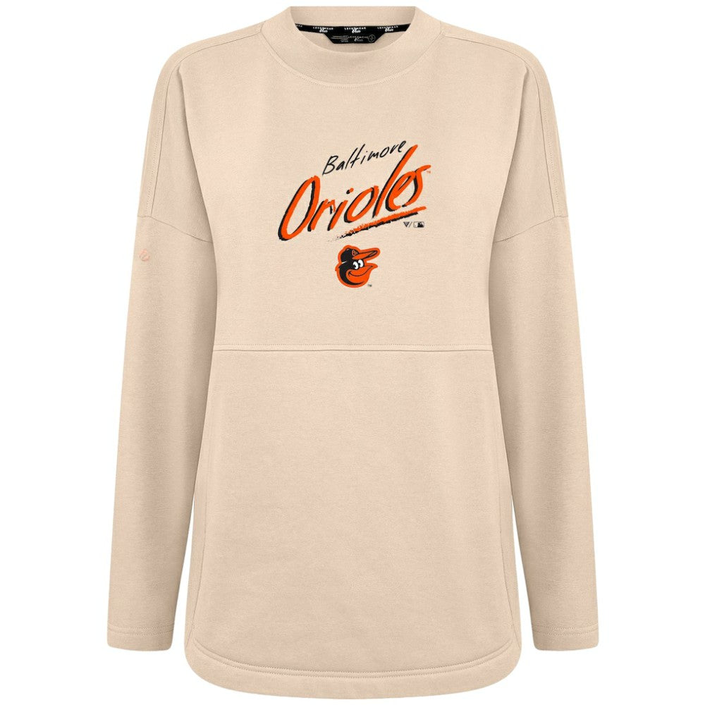 Baltimore Orioles Levelwear Women's Oversized Beaudry Sizzle Top | MLB On Sale