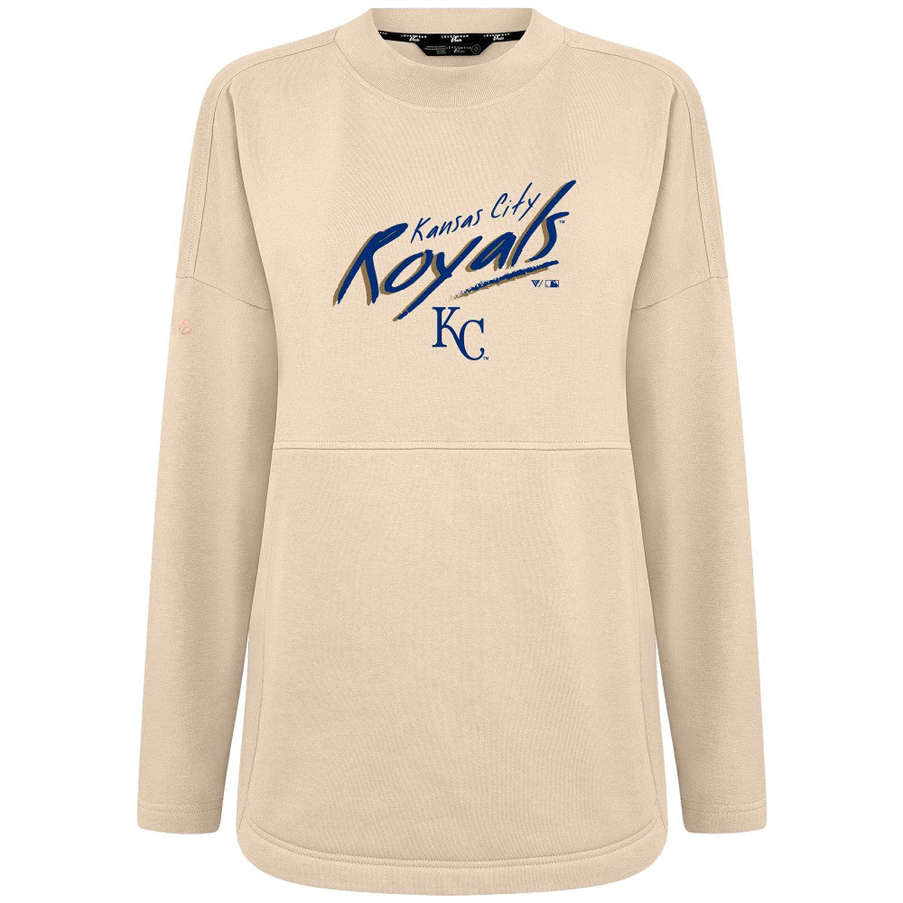 Kansas City Royals Levelwear Women's Oversized Beaudry Sizzle Top | MLB For sale