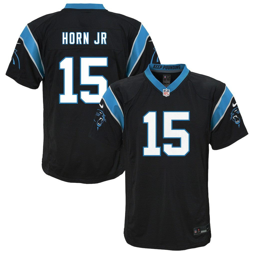 Carolina Panthers Nike Jimmy Horn Jr.  Youth Team Game Jersey