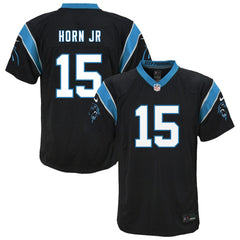 Carolina Panthers Nike Jimmy Horn Jr.  Youth Team Game Jersey