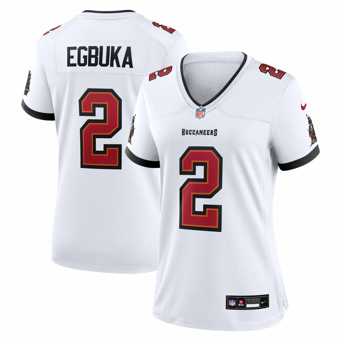 Tampa Bay Buccaneers Nike Emeka Egbuka  Women's Game Jersey