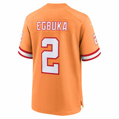 Tampa Bay Buccaneers Nike Emeka Egbuka  Alternate 2 Game Jersey