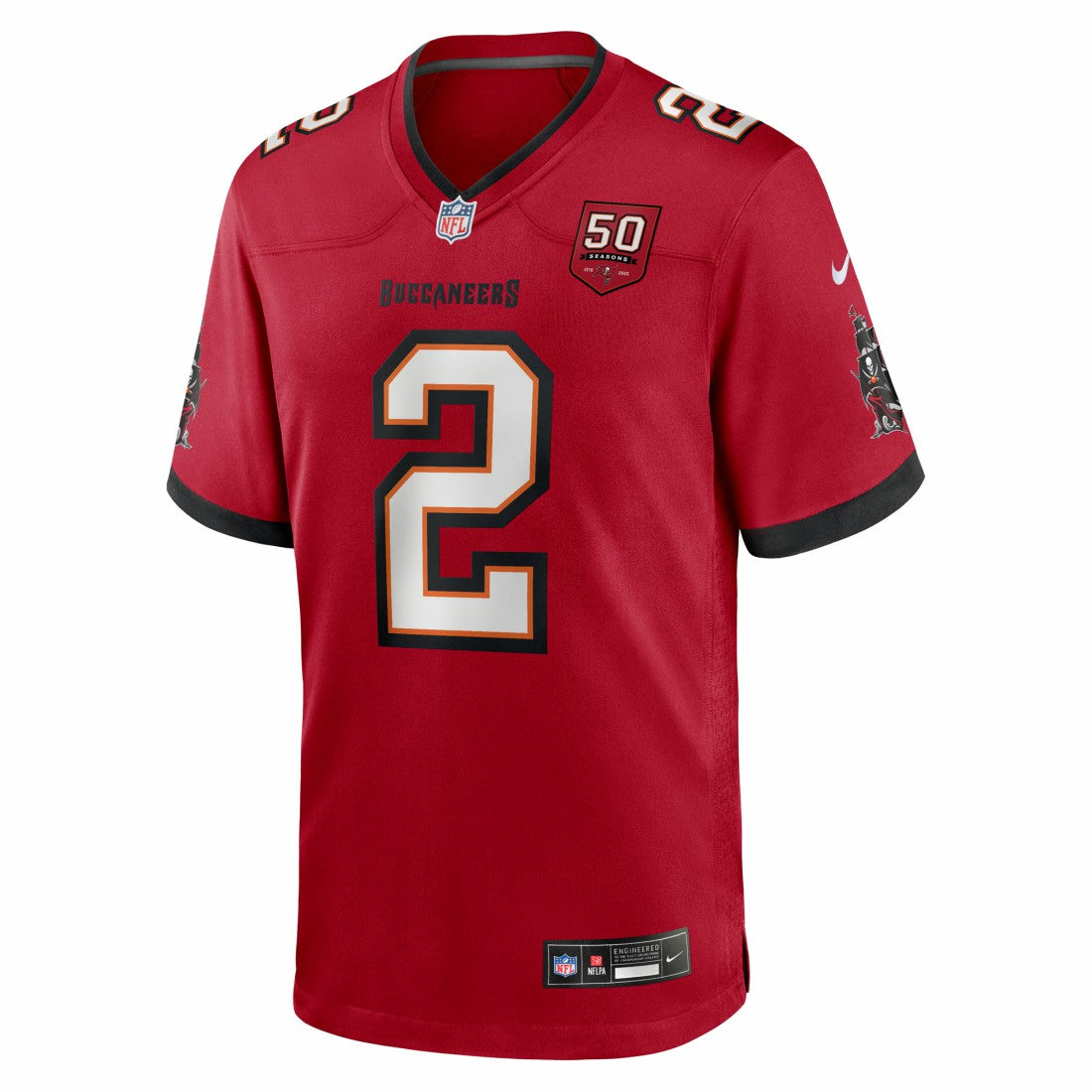 Tampa Bay Buccaneers Nike Emeka Egbuka  Team 50th Season Game Jersey