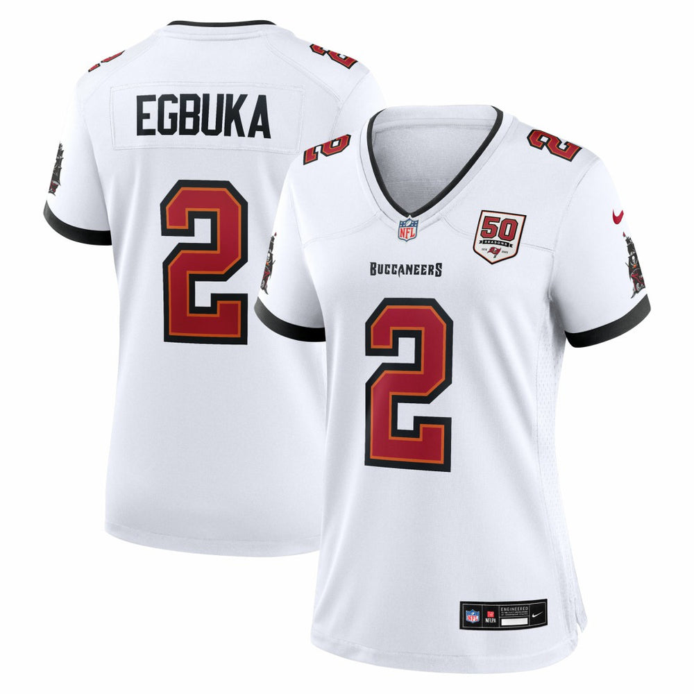 Tampa Bay Buccaneers Nike Emeka Egbuka  Women's 50th Season Game Jersey
