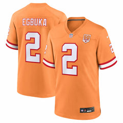 Tampa Bay Buccaneers Nike Emeka Egbuka  Alternate 2 50th Season Game Jersey