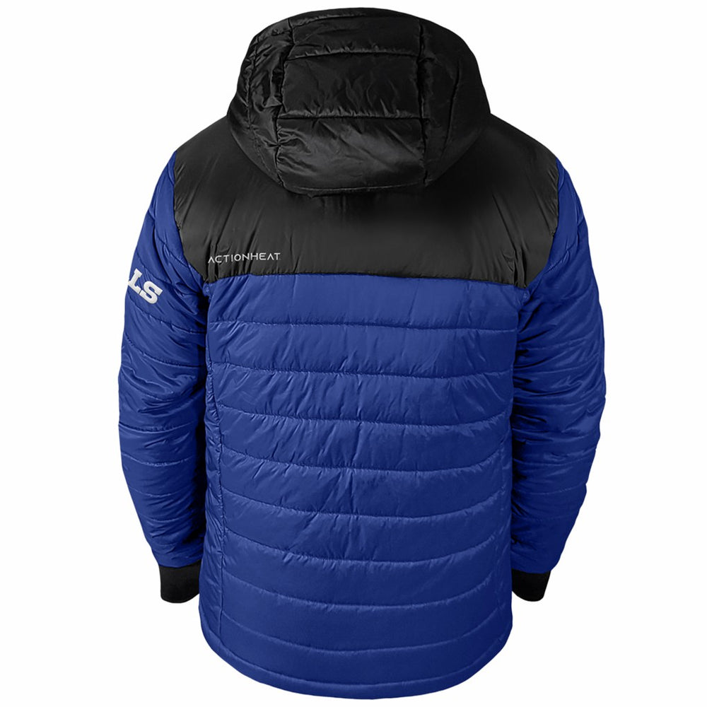 Buffalo Bills  ActionHeat 5V Battery Heated Colorblock Full-Zip Puffer Jacket