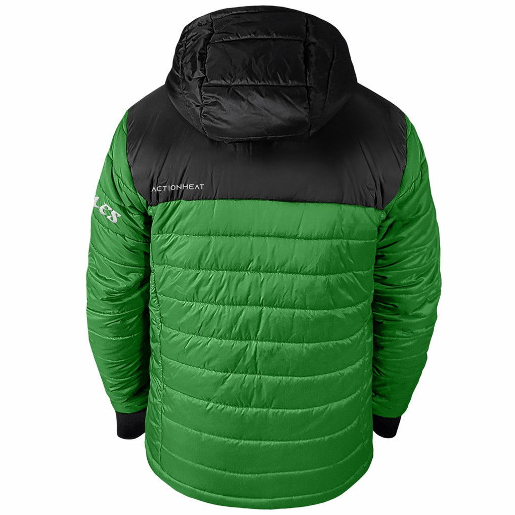 Philadelphia Eagles  ActionHeat 5V Battery Heated Colorblock Full-Zip Puffer Jacket