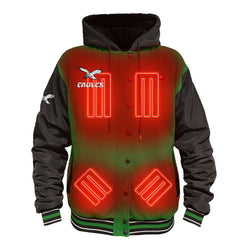 Philadelphia Eagles  ActionHeat 5V Battery Heated Full-Snap Varsity Jacket
