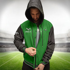 Philadelphia Eagles  ActionHeat 5V Battery Heated Full-Snap Varsity Jacket