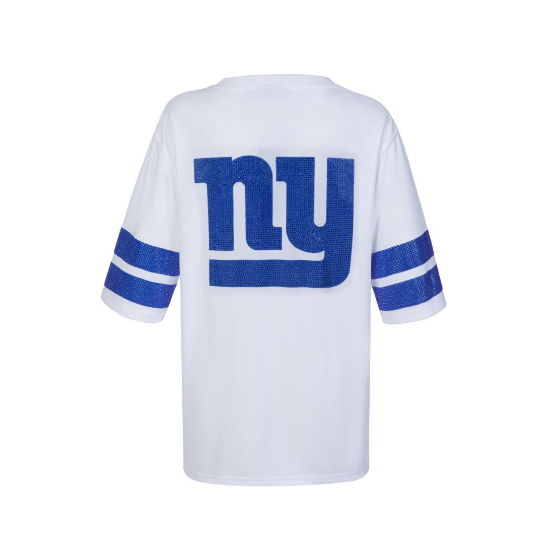 New York Giants  Cuce Women's Rhinestone V-Neck Tunic