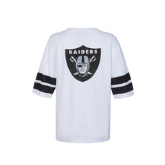Las Vegas Raiders  Cuce Women's Rhinestone V-Neck Tunic