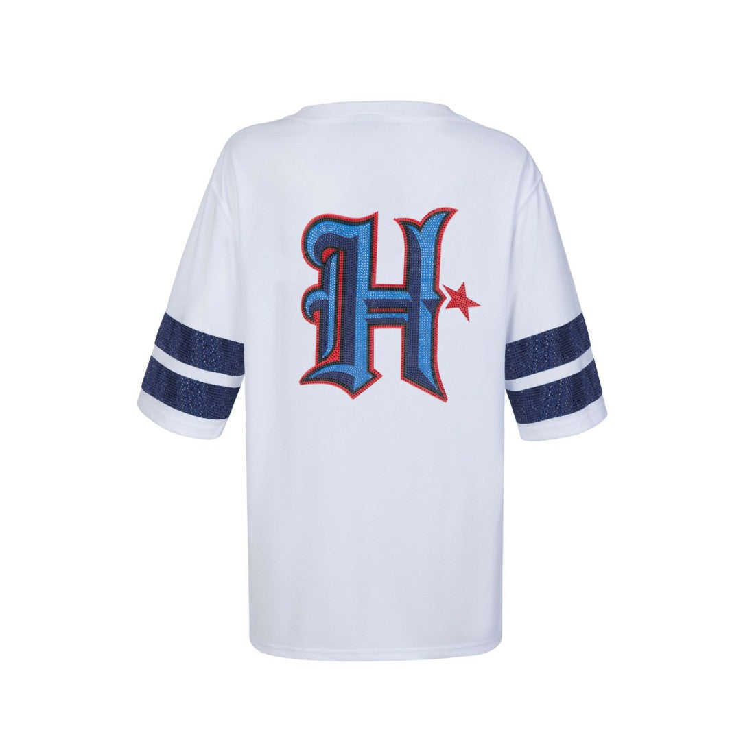Houston Texans  Cuce Women's Rhinestone V-Neck Tunic