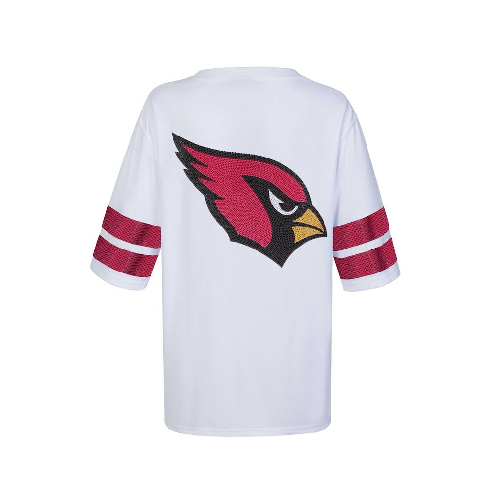 Arizona Cardinals  Cuce Women's Rhinestone V-Neck Tunic
