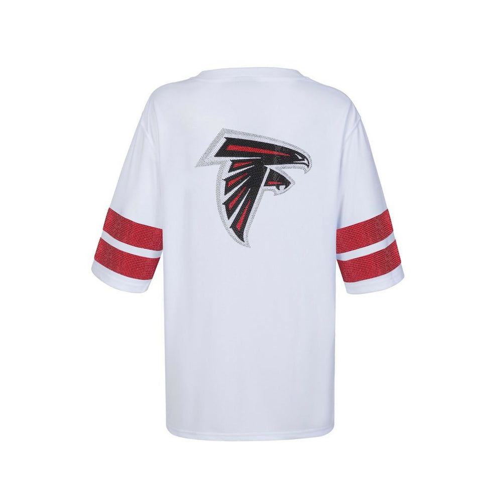 Atlanta Falcons  Cuce Women's Rhinestone V-Neck Tunic