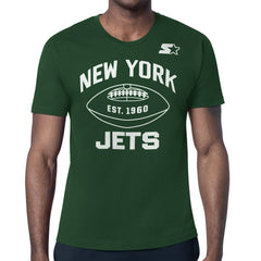 New York Jets  Starter Green and White Forever T-Shirt