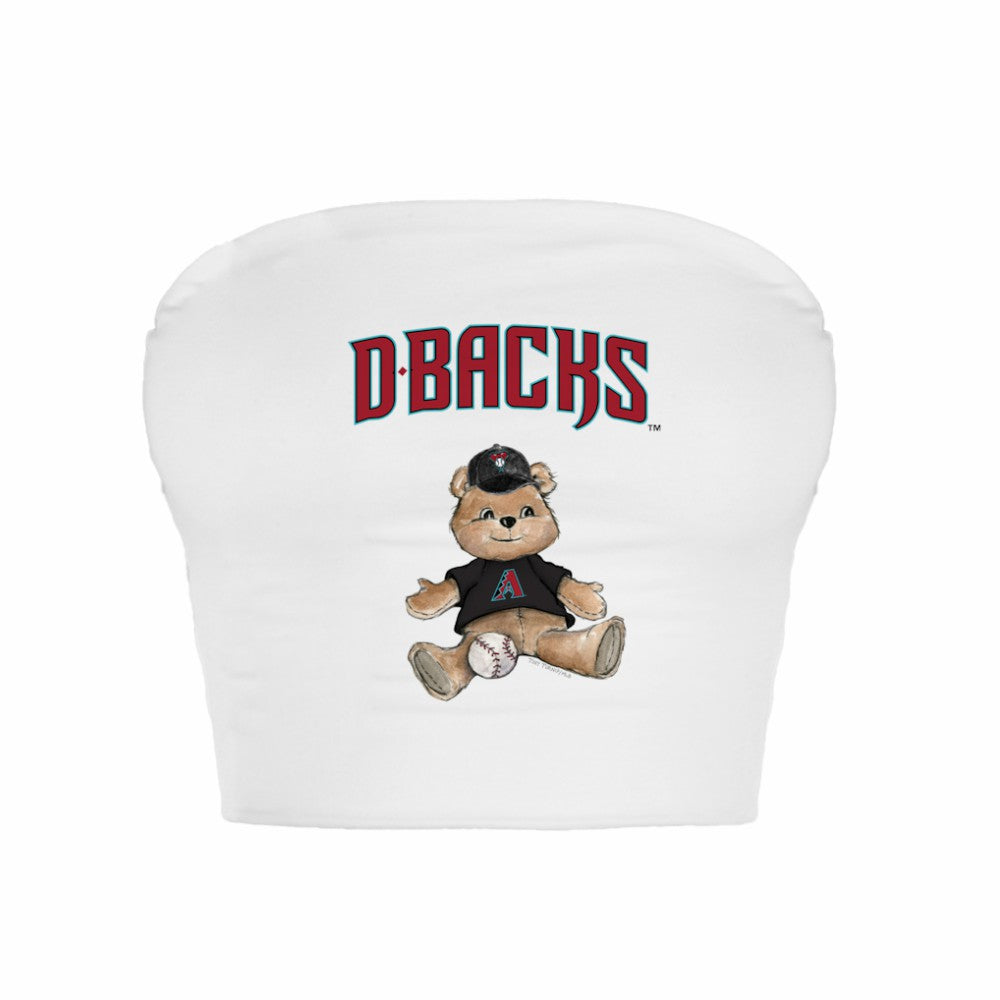 Arizona Diamondbacks Tiny Turnip Women's Teddy Bear Crop Tube Top | MLB Shop