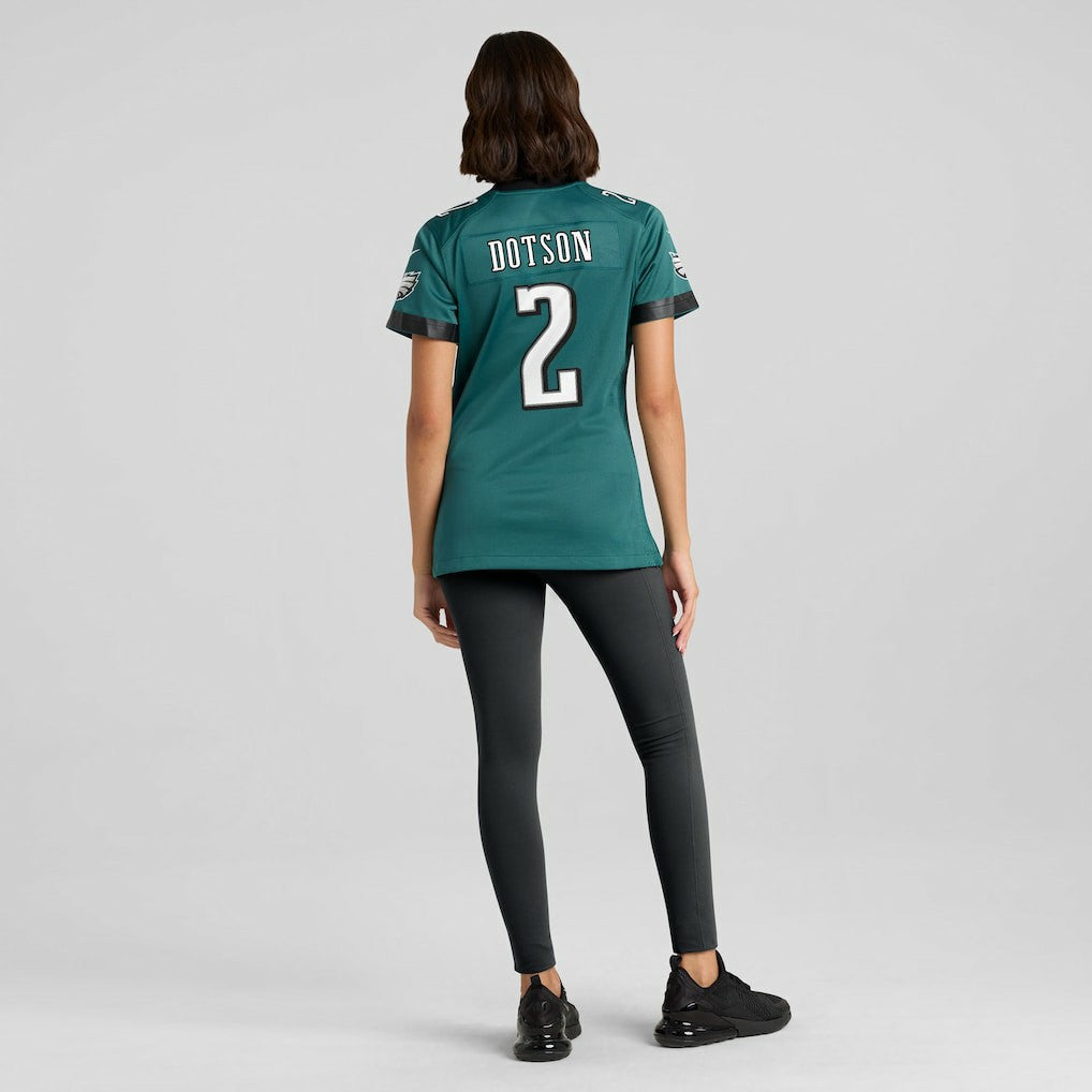 Philadelphia Eagles Nike Jahan Dotson  Women's Team Game Jersey