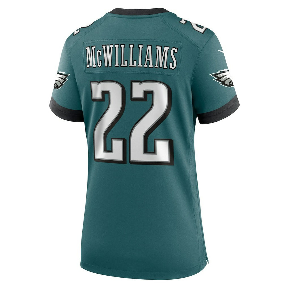 Philadelphia Eagles Nike Mac McWilliams  Women's Team Game Jersey