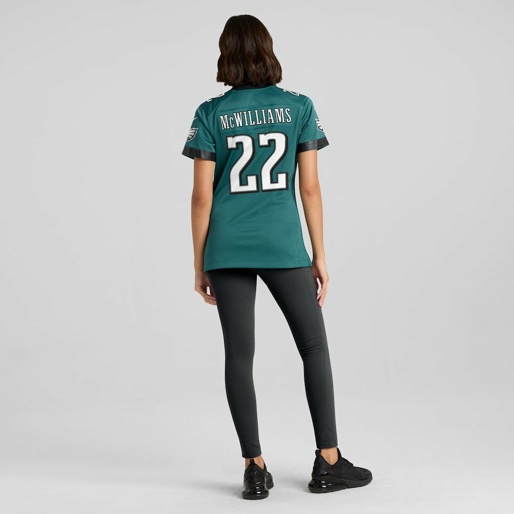 Philadelphia Eagles Nike Mac McWilliams  Women's Team Game Jersey