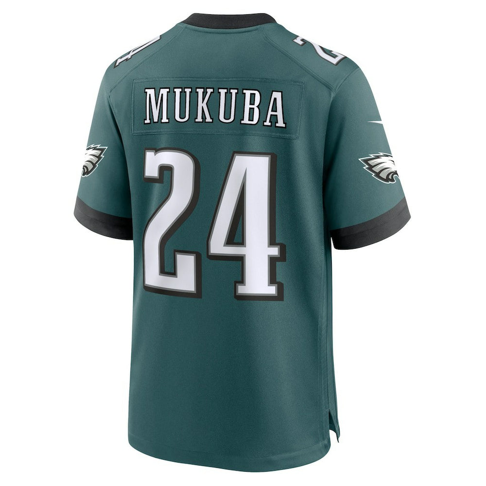 Philadelphia Eagles Nike Andrew Mukuba  Team Game Jersey